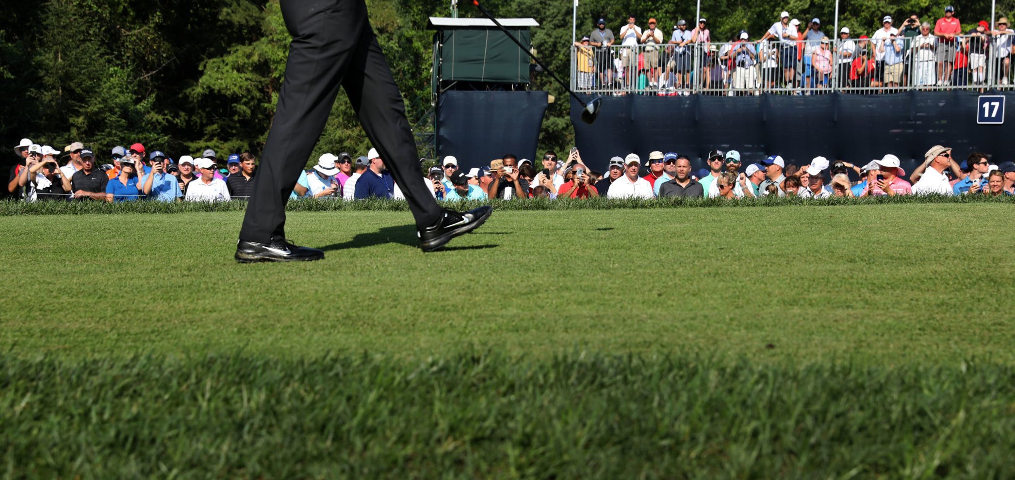 Second round finishes at 100th PGA Championship at Bellerive